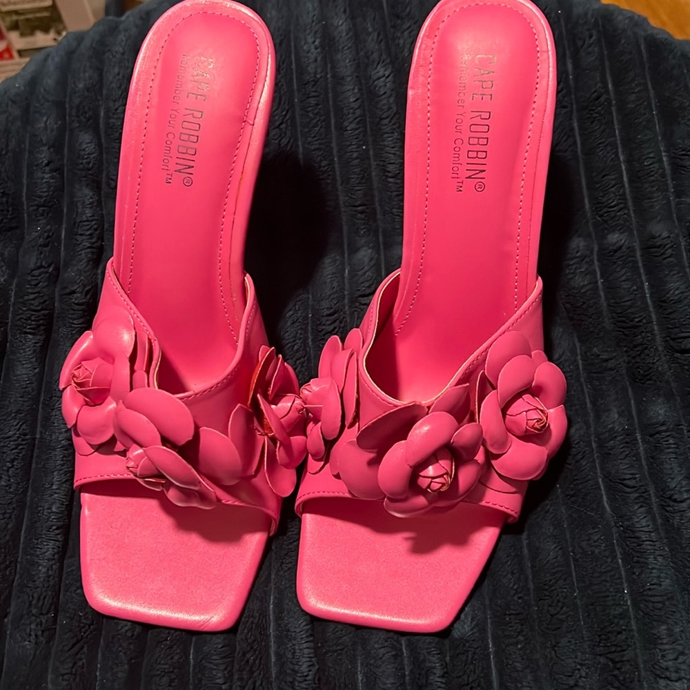 Coat Ribbon Lania Shoe Fuchsia Size 10 BNWB